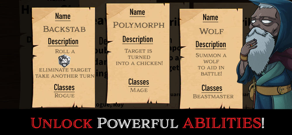 UNLOCK POWERFUL ABILITIES!