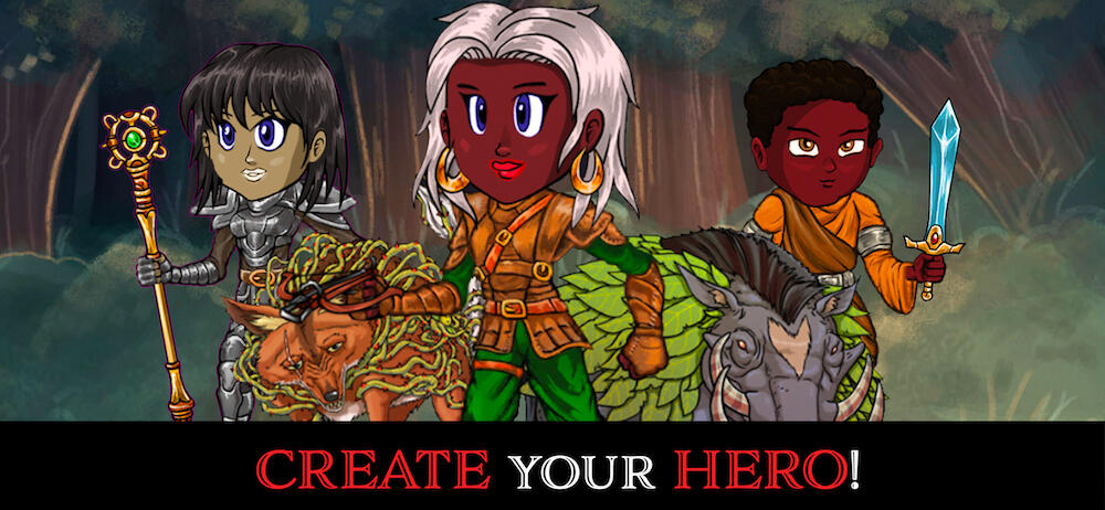 CREATE YOUR OWN HERO!